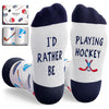 Zmart Hockey Gifts For Men Women - Hockey Mom Dad Gifts, Field Ice Hockey Gifts, Gifts For Hockey Goalie Coach Players Lovers, Hockey Socks