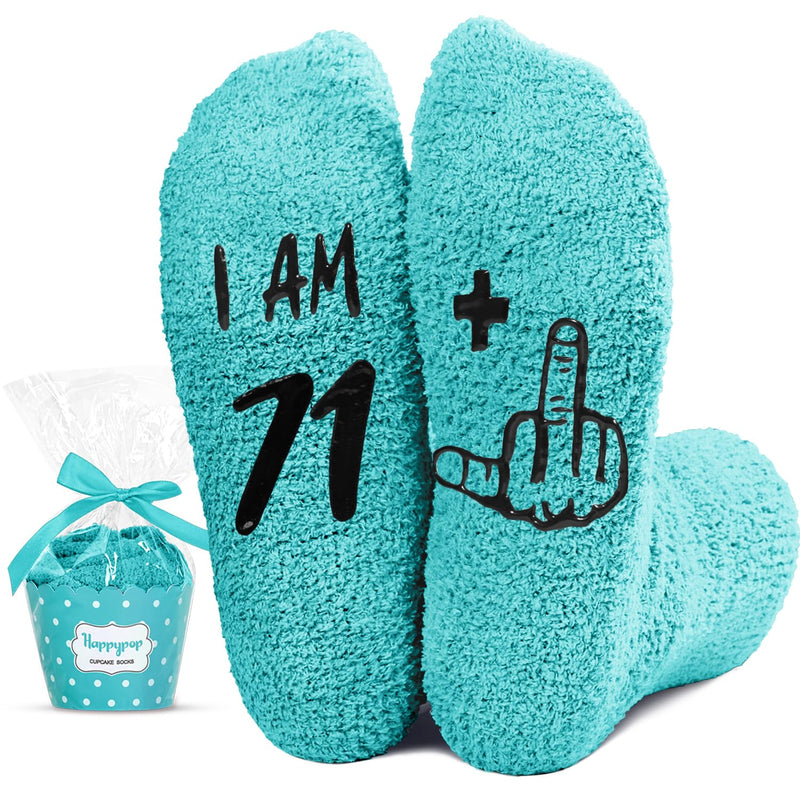 72nd Birthday Gifts Ideas for Women - Socks for 72 Year Old Elderly Women, Gifts for Women in Their 72s