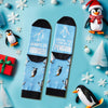 HAPPYPOP Penguin Gifts for Men Women - Funny Crazy Ocean Socks for Teens, Penguin Socks Animal Socks