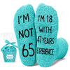 65th Years Old Birthday Gifts for Women - Socks for 65 Year Olds, Gift Ideas for 65 Year Olds, Best Gifts for 65 Year Old Woman