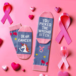 Breast Cancer Gifts For Women - Breast Cancer Awareness Socks Inspirational Socks Survivor Socks, Inspirational Gifts Breast Cancer Gifts Chemo Gifts