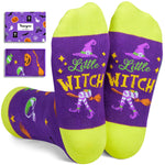 Halloween Socks Spooky Gifts For Boys Girls - Halloween Gifts for Kids 2-12 Years Old Witch Gifts Kids