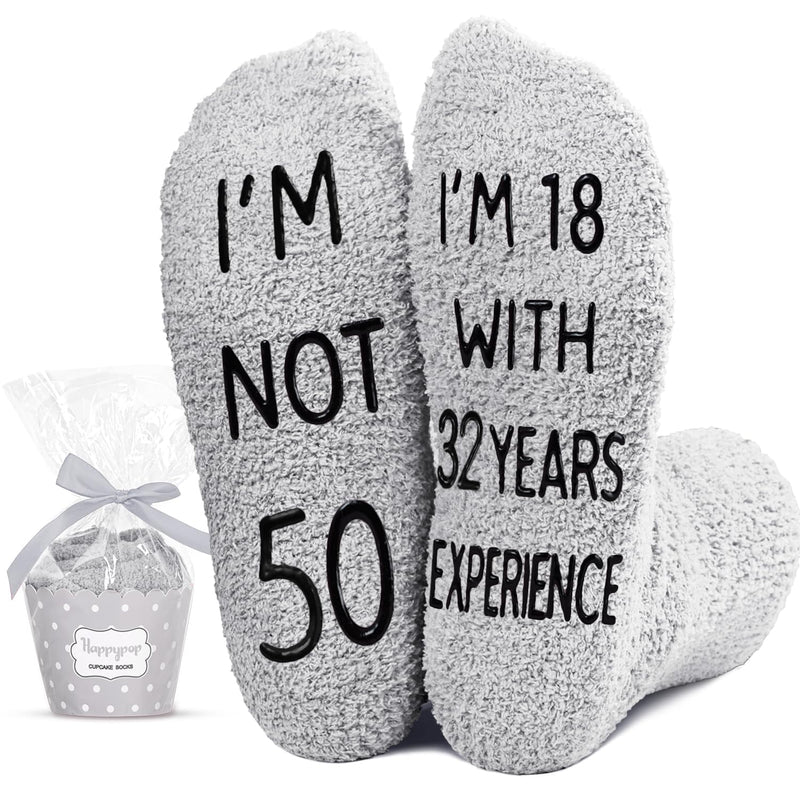 50th Birthday Gifts Ideas for Men - Socks for 50 Year Old Middle Aged Man, 50th Birthday Gifts for Him, 50 Year Old Gifts for Male