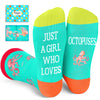 Octopus Gifts for Women Girls - Crazy Octopus Socks Ocean Gifts, Marine Octopus Socks Animal Socks