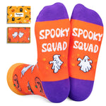 Funny Halloween Gifts for Women Men Teens, Witchy Horror Gifts for Boys Girls, Halloween Witch Spooky Socks