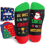 Christmas Gifts Stocking Socks For Men - Secret Santa Socks Xmas Stocking Stuffers For Him Dad Coach