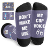 Police Gifts Police Officer Gifts Men - Cops Gifts Police Gifts, Retirement Gifts for Police Chief, Police Week Gifts, Police Cop Socks