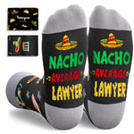 HAPPYPOP Lawyer Gifts for Men Women - Lawyer Socks, Law School Graduation Gifts Attorney Gifts Social Justice Gifts