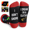 HAPPYPOP Guitar Gifts for Men Women Teens- Funny Socks Guitar Lovers Gifts, Music Gifts for Guitar Players Teachers