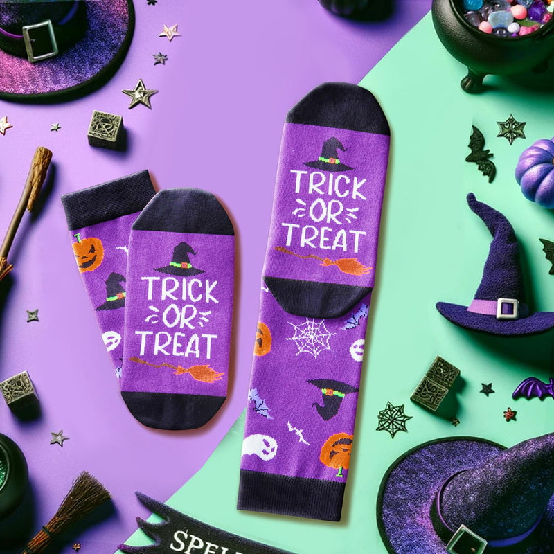 Halloween Socks Spooky Gifts For Men Women - Halloween Gifts Horror Gifts Halloween Pumpkin Horror Socks