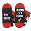 Drum Gifts for Men Women - Drummer Socks Drumming Gifts, Drumline Gifts Percussion Music Gifts for Teens