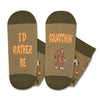 Bigfoot Gifts Sasquatch Gifts for Men Women - Big Foot Socks, Sasquatch Socks, Bigfoot Gifts, Camping Socks for Teens