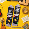 Guitar Gifts for Men Women - Funny Socks Guitar Lovers Gifts for Teens, Music Gifts for Guitar Players Teachers