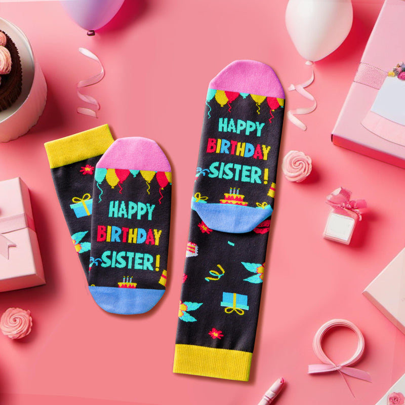 Birthday Gifts For Her Women - Birthday Gift For Sister Cousin Niece Aunt Grandma, Birthday Gifts Socks