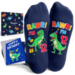 12th Birthday Gifts for Boys - Socks for Tween Girls Age 12, Presents for 12 Year Olds, 12 Year Old Boy Gift Ideas, Birthday Gift Box with Greeting Card