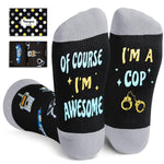 Police Gifts Police Officer Gifts Men - Gifts For Cop Police, Police Cop Socks, Retirement Gifts Police Chief Gifts Police Week Gifts