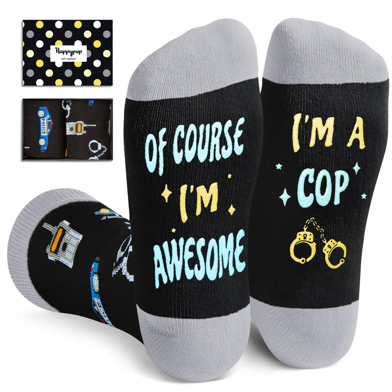 Police Gifts Police Officer Gifts Men - Gifts For Cop Police, Police Cop Socks, Retirement Gifts Police Chief Gifts Police Week Gifts