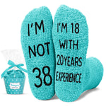 38th Years Old Birthday Gifts for Women - Socks for 38 Year Old Men, Gift Ideas for 38 Year Olds, Best Gifts for 38 Year Old Woman Man