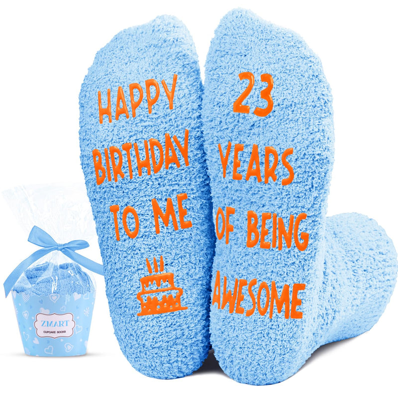 Gifts for 23 Year Old Woman Man Female Male, 23 Year Old Girl Boy Gifts, Birthday Socks for Her Him