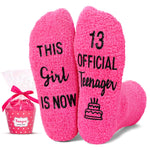 13th Birthday Gifts Ideas Girls - Teenage Girl 13Yr Old Girl Birthday Gift Ideas, Happy 13th Birthday Socks for Teens Girl