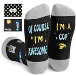 Police Gifts Police Officer Gifts Men - Police Cop Socks, Gifts For Cop Police Retirement Gifts, Police Chief Gifts Police Week Gifts