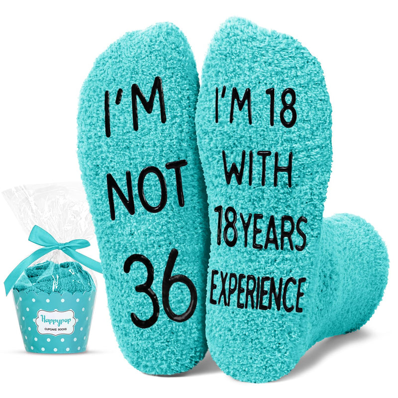 36th Years Old Birthday Gifts for Women - Socks for 36 Year Old Men, Gift Ideas for 36 Year Olds, Best Gifts for 36 Year Old Woman Man