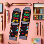 Artist Gifts for Women Men - Artist Socks for Painting Lovers, Cool Gifts Artist Stocking Stuffers, Art Teacher Gifts for Her Him