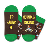 Mountain Bike Gifts for Men Women Teens - Cycling Riding Biking Socks, Mountain Biking Socks, Cycling Gifts for Bicycle Enthusiasts