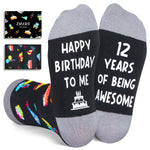 12th Birthday Gifts for Boys - Socks for Tween Boys Girls Age 12, 12 Yr Old Gift Ideas, Presents for 12 Year Old Kids