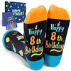 8th Birthday Gifts Socks Ideas - Eight Year Old Gifts for Kids, Presents for 8 Year Olds, Gifts for Boys Girls Age 8