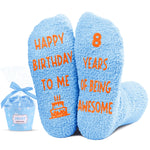 8th Birthday Gift Ideas Socks - Presents for 8 Year Old Girls Boys, Eight Year Old Gifts