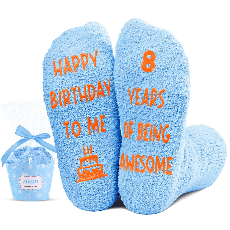 8th Birthday Gift Ideas Socks - Presents for 8 Year Old Girls Boys, Eight Year Old Gifts