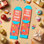 13th Birthday Gift Ideas for Girls Boys - Socks 13 Year Old Girl Boy Gifts, Teen Girl Boy Gifts 13 Years Old