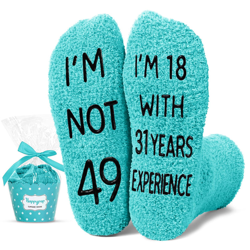 49th Years Old Birthday Gifts for Women - Socks for 49 Year Olds, Gift Ideas for 49 Year Olds, Best Gifts for 49 Year Old Woman