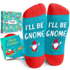 Christmas Gifts Stocking Socks for Men - Secret Santa Socks Gnome Christmas Socks for Women, Gnome Gifts for Teens