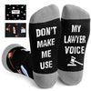 Lawyer Gifts for Men Women - Law School Graduation Gifts Attorney Gifts Social Justice Gifts, Lawyer Socks