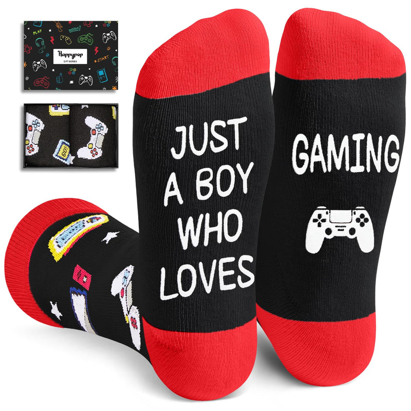 Gamer Gifts Teen Boys Men - Gaming Gamer Socks Video Game Socks, Novelty Gamer Socks For Teen Boys