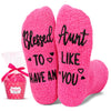 Mothers Day Gift For Aunt - Cool Aunt Gifts, Best Gifts For Aunt, Aunt Gifts From Niece Nephew, Aunt Gifts Aunt Socks