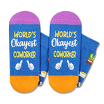 Coworkers Gifts Ideas Socks- Coworker Gifts for Women Men, Office Gifts for Coworkers, Funny Small Gifts for Coworkers