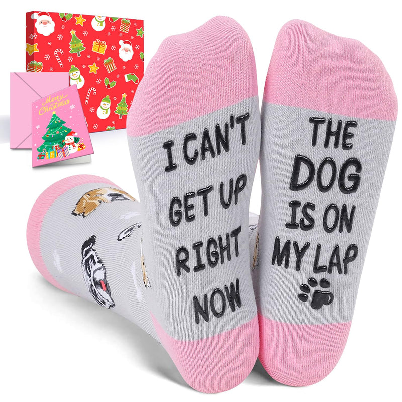 Dog Mom Gifts for Women - Gifts for Dog Lovers, Funny Dog Gifts, Novelty Dog Socks Silly Fun Gifts for Mom Her