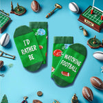 Zmart Football Gifts For Men Women - Football Gifts Rugby Gifts, Gifts For Football Players Coaches Fans, Football Socks Rugby Socks