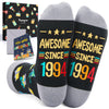 30th Birthday Gifts Socks Ideas - Gifts for 30 Years Old Women Men Best Gifts for 30 Years Old Male Female 1994 Presents, Gifts Greeting Card