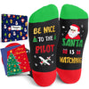 Christmas Gifts Stocking Socks For Men - Secret Santa Socks Xmas Stocking Stuffers For Him Dad Pilot