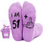 52nd Birthday Gifts Ideas for Women - Socks for 52 Year Old Woman, 52nd Birthday Gifts for Female, 52 Year Old Gifts for Her