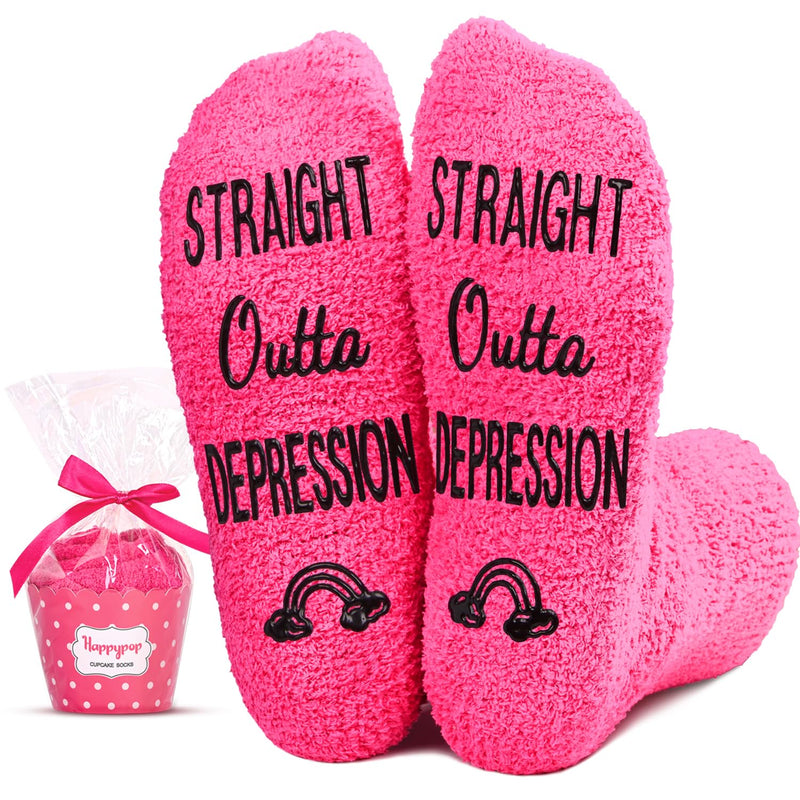 Gifts For Someone With Depression, Depression Gifts For Women, Gifts For People Withs Depression, Funny Deperssion Socks