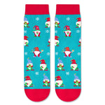 Christmas Gifts Stocking Socks for 4-6 Years Boys Girls - Secret Santa Socks Gnome Christmas Socks for Kids