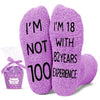 100th Birthday Gifts Ideas for Women - Socks for 100 Year Old Lady, Best Gifts for Older Women over 100