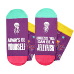 Jellyfish Gifts for Women Men - Funny Sea Jellyfish Socks Ocean Gifts, Animal Jellyfish Gifts for Teens