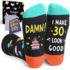 30th Birthday Gifts Ideas Socks - Gifts for 30 Year Old Women Men, Best Gifts for 30 Year Old Male Female