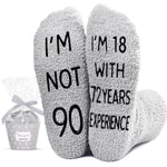 90th Birthday Gift Ideas for Men - Socks for 90 Year Old Birthday, Gifts For Old Men in their 90s